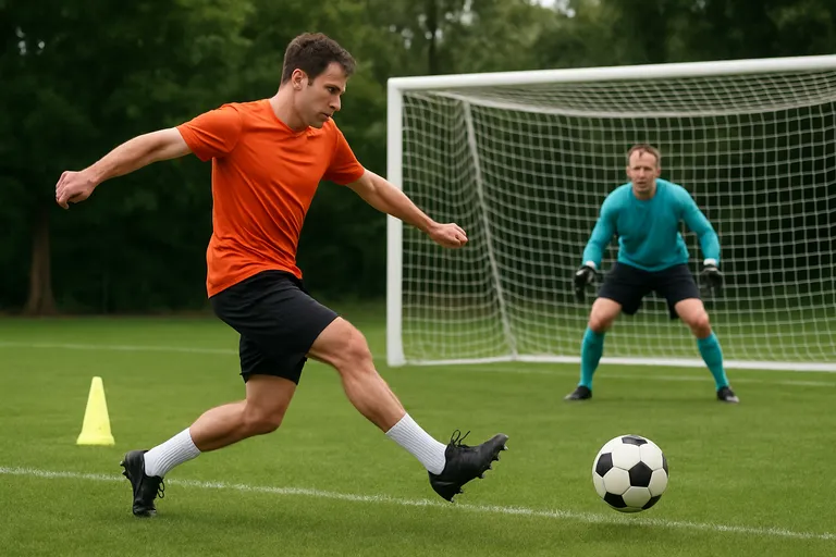 Scherp voor het doel: afwerkoefeningen en speelse varianten voor meer doelpunten