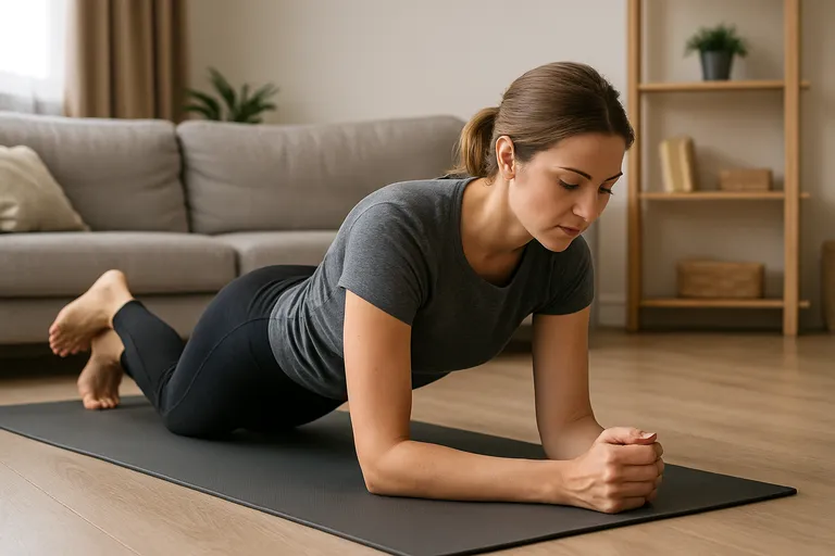 Train je buikspieren thuis met simpele oefeningen voor een sterke core zonder apparatuur