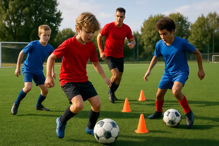 Speelse voetbaloefeningen die elke training leuker en effectiever maken